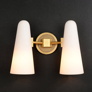 Bianco Double Sconce Brass