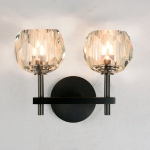 Balle Be Crystal Sconce 2 Lights Bronze