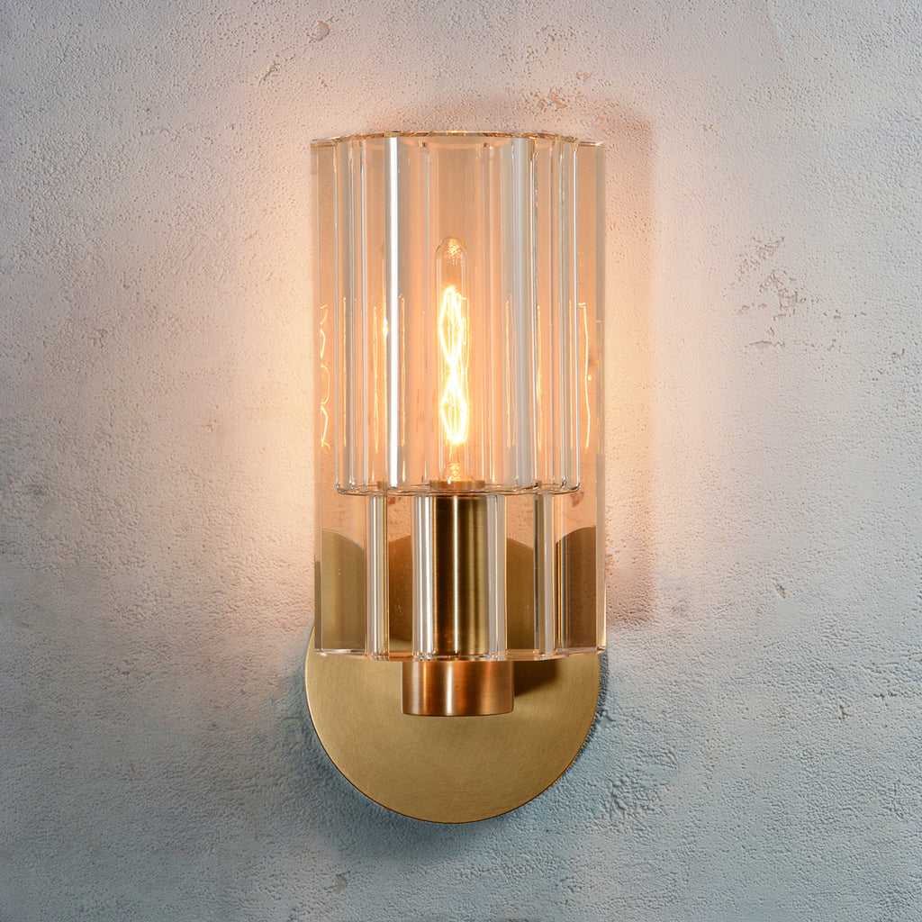 Aubrey Single Sconce Brass