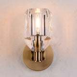 Charles Crystal Wall Sconce Brass