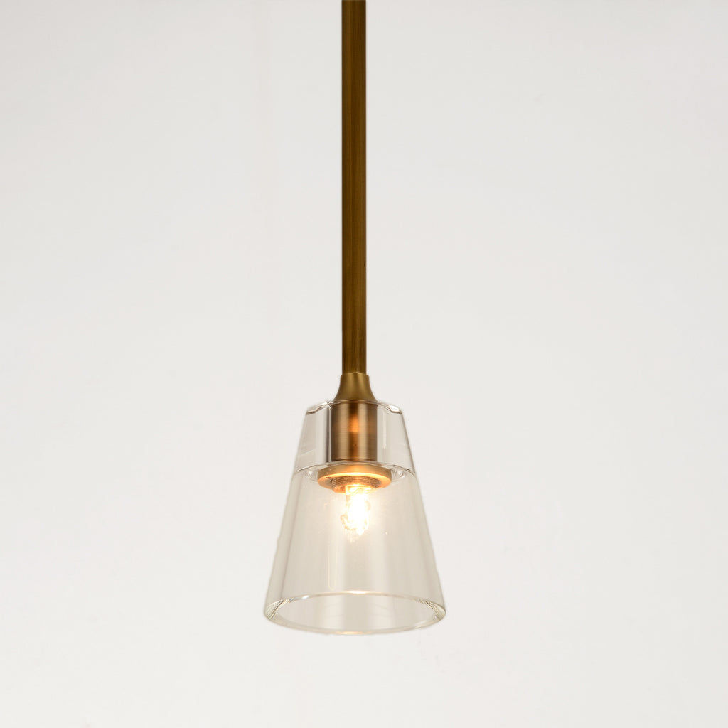 Scepter Long Pendant Brass