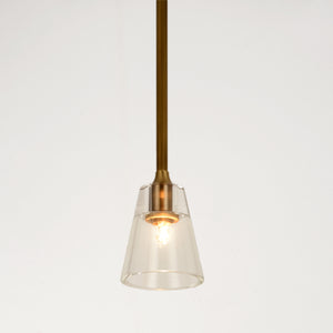 Scepter Long Pendant Brass