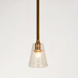 Scepter Long Pendant Brass