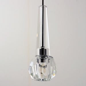 Francis Crystal Pendant Bronze