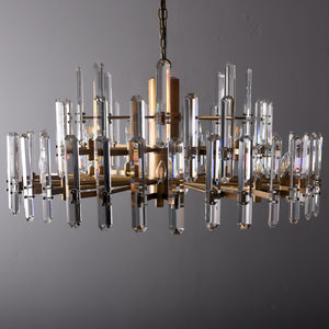 Bloomington Round Chandelier 48" Brass