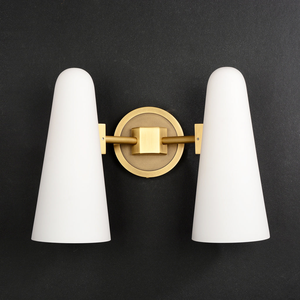 Bianco Double Sconce Brass