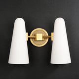 Bianco Double Sconce Brass