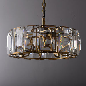 Harris Crystal Round Chandelier 30"