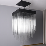 Cataract Square Chandelier 30"