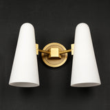 Bianco Double Sconce Brass