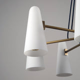 Bianco Chandelier 8 Lights Brass