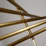 Rotatable Plus Patrick Chandelier 10 Lights Brass