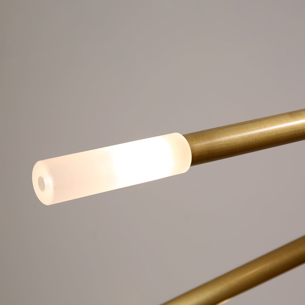 Rotatable Plus Patrick Chandelier 10 Lights Brass