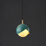 Tulip Brass Pendant