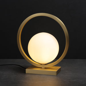 Lunar-I Table Lamp Brass