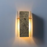 Bark Wall Sconce Brass