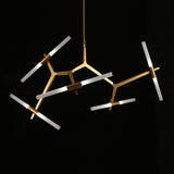 Alice Chandelier 10 Lights Gold