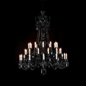 Le cygne noir de Cristal Chandelier