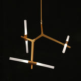 Alice Chandelier 6 Lights Gold