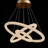 Halo-3 Crystal Chandelier 27.5"+ 19.7"+11.8"