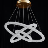 Halo-3 Crystal Chandelier 27.5"+ 19.7"+11.8"