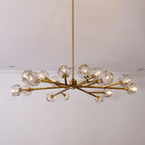 Balle Be Crystal Round 18-Light Chandelier 60"