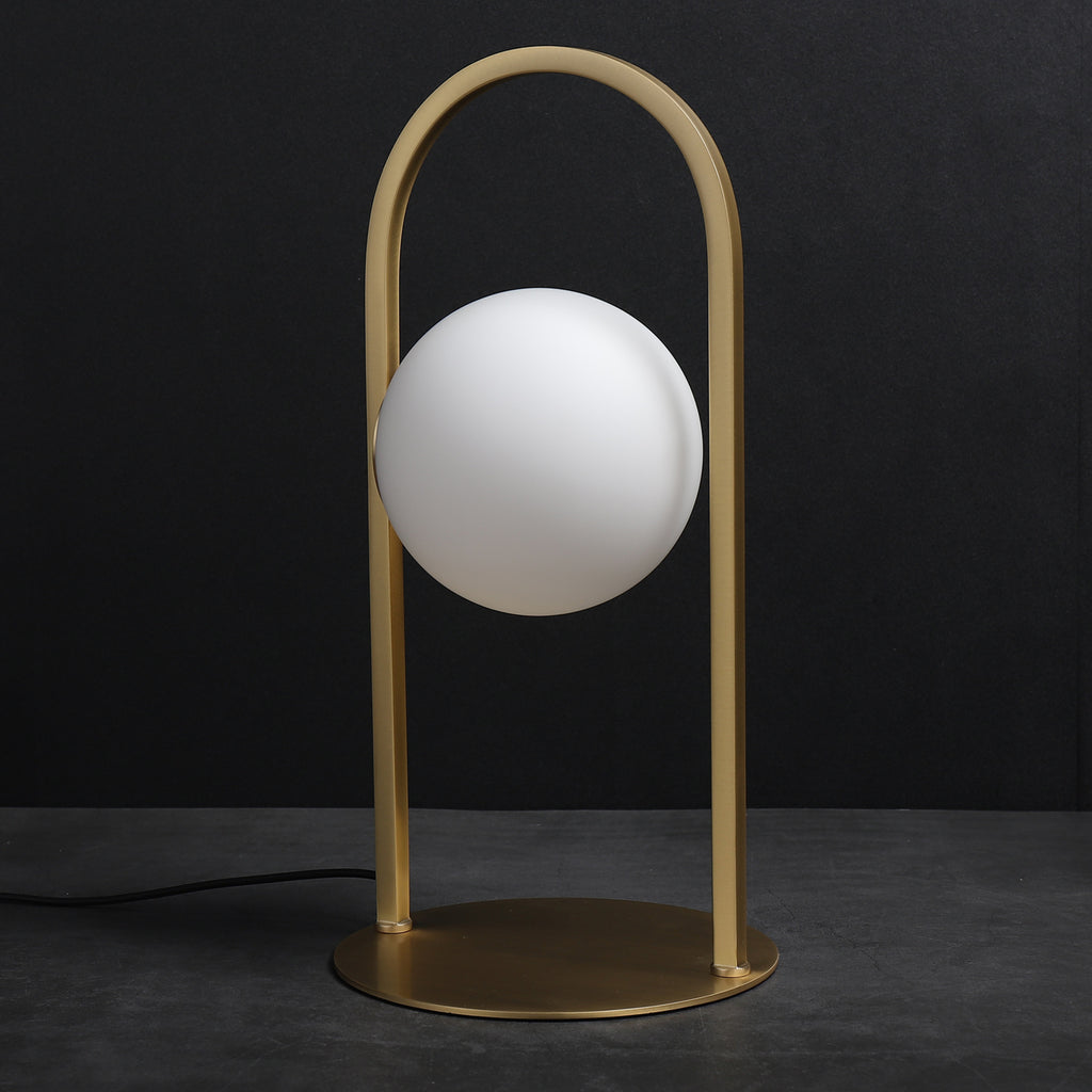 Lunar-II Table Lamp Brass