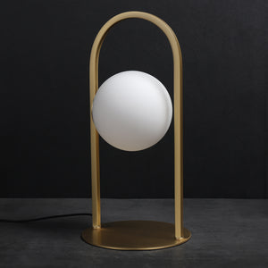 Lunar-II Table Lamp Brass