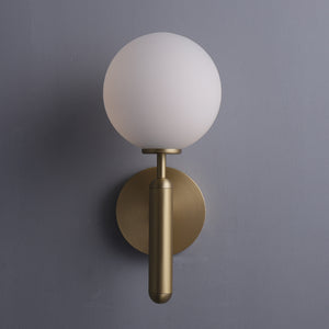 Saturn Wall Sconce Brass