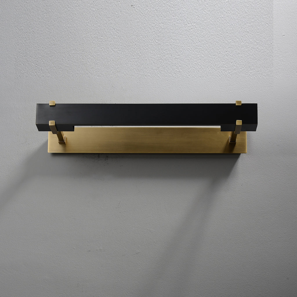 Black Rectangular Box Wall Sconce