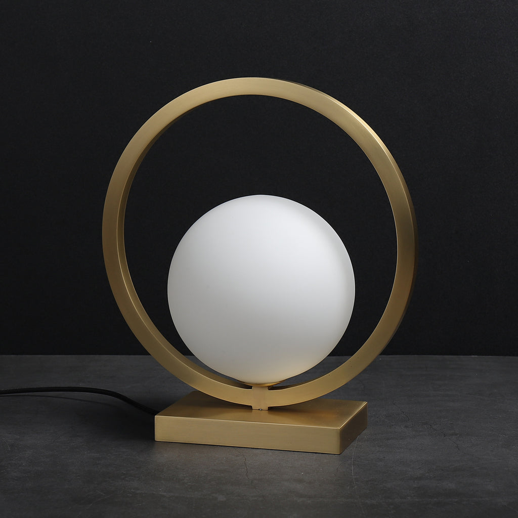 Lunar-I Table Lamp Brass