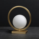 Lunar-I Table Lamp Brass