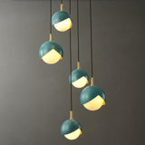 Tulip Brass Pendant