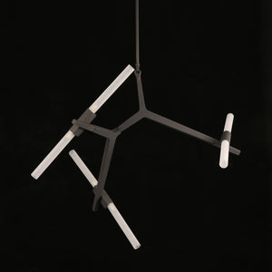 Alice Chandelier 6 Lights Grey