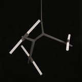 Alice Chandelier 6 Lights Grey