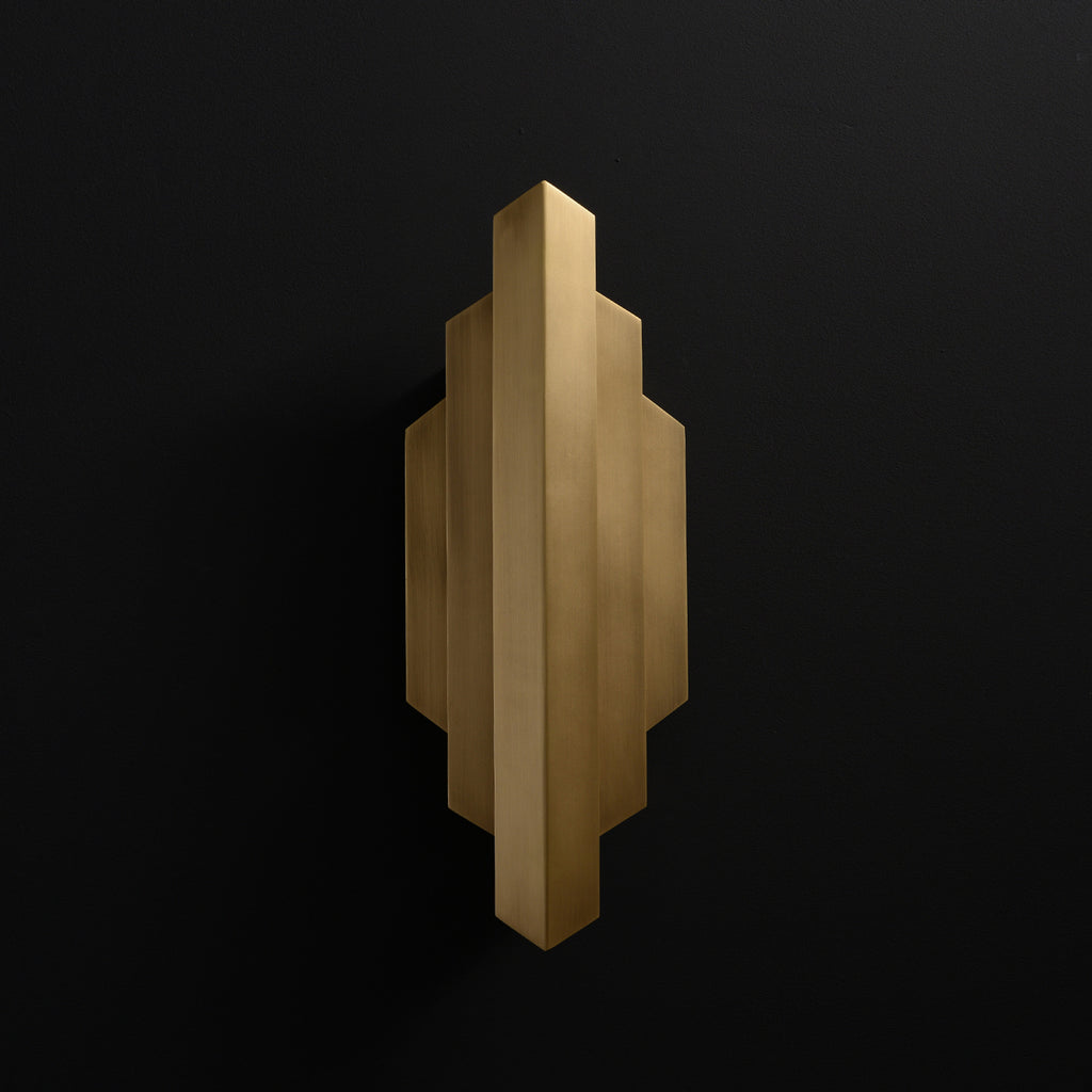 Luker Wall Sconce Brass