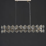 Scale Crystal Linear Chandelier 4 Lights