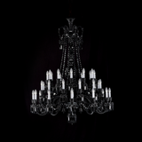 Le cygne noir de Cristal Chandelier