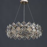 Scale Crystal Round Chandelier 6 Lights