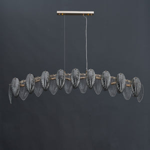Llona Contemporary Plume Chandelier