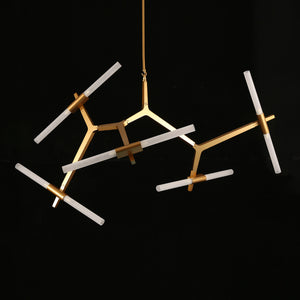 Alice Chandelier 10 Lights Gold