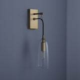 Angler Wall Sconce Brass