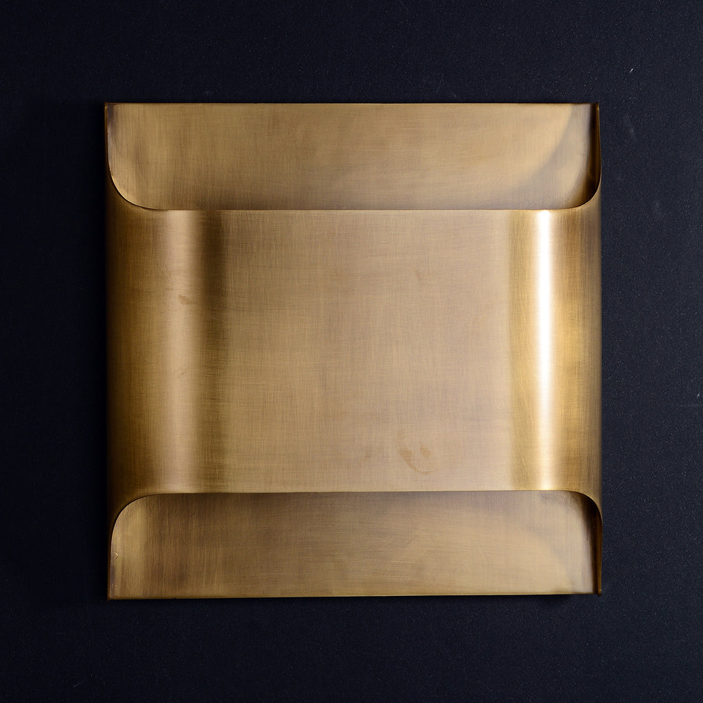 Luther Double Lights Wall Sconce Brass