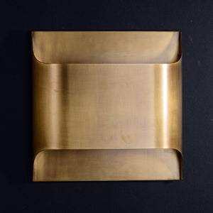 Luther Double Lights Wall Sconce Brass
