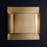 Luther Double Lights Wall Sconce Brass