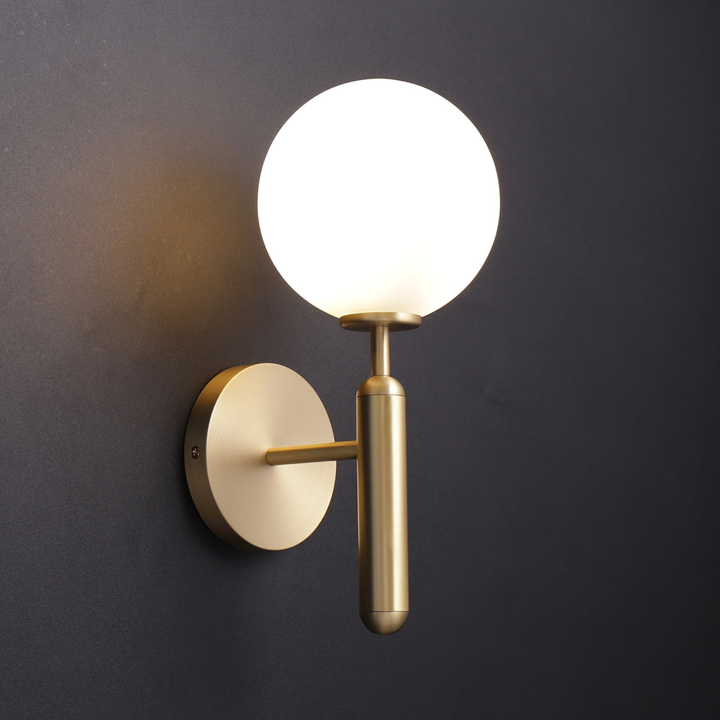 Saturn Wall Sconce Brass