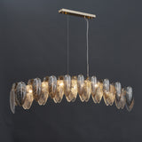 Llona Contemporary Plume Chandelier