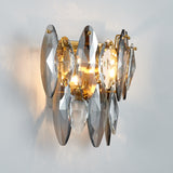 Smoked Crystal Wall Sconce