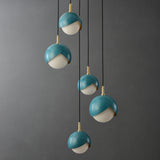 Tulip Brass Pendant