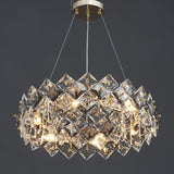 Scale Crystal Round Chandelier 6 Lights